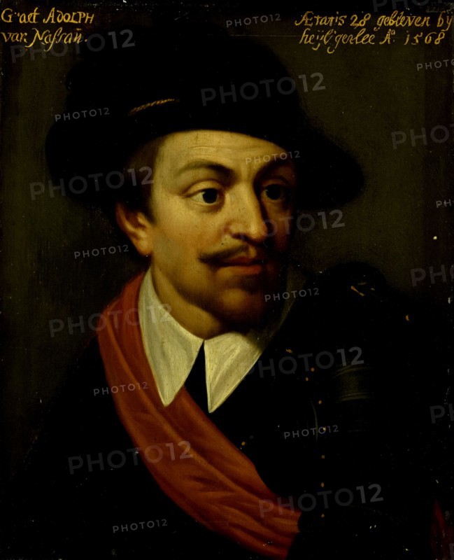 Portrait of Adolf, Count of Nassau, workshop of Wybrand de Geest, c. 1633 - c. 1635