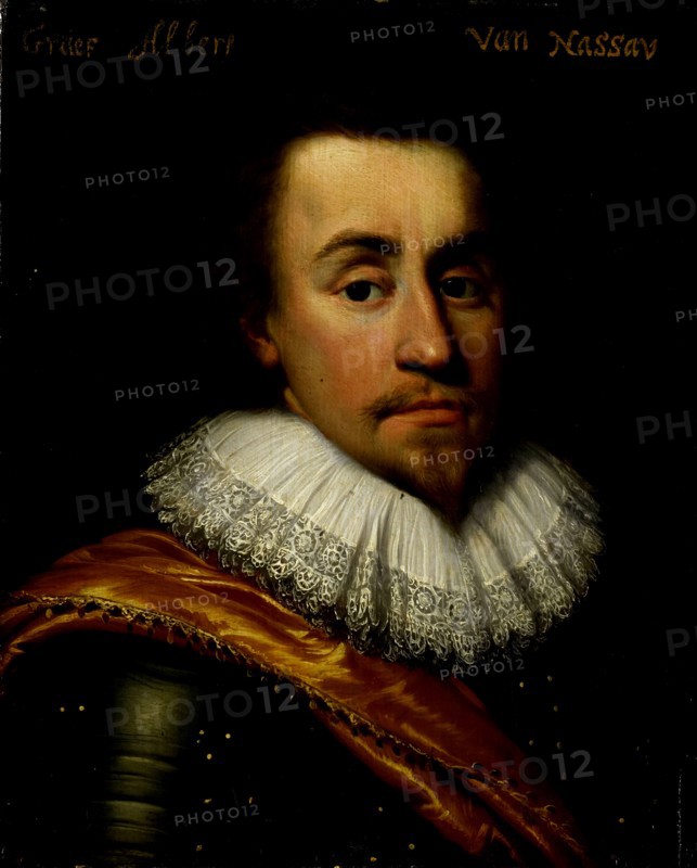 Portrait of Albert, Count of Nassau-Dillenburg, workshop of Jan Antonisz van Ravesteyn, 1622
