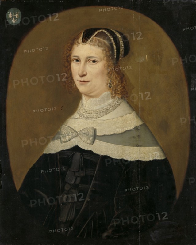 Portrait of a Woman, called Theodora de Visscher, Wife of Jacob Rijswijk, Anonymous, 1640 - 1650