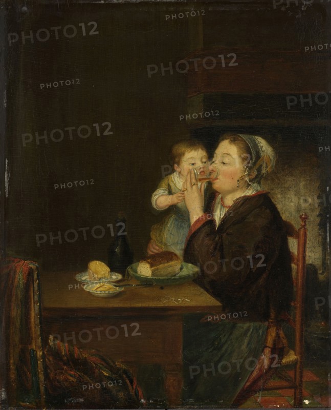 A Mother with her Child, Louis Bernard Coclers, 1794