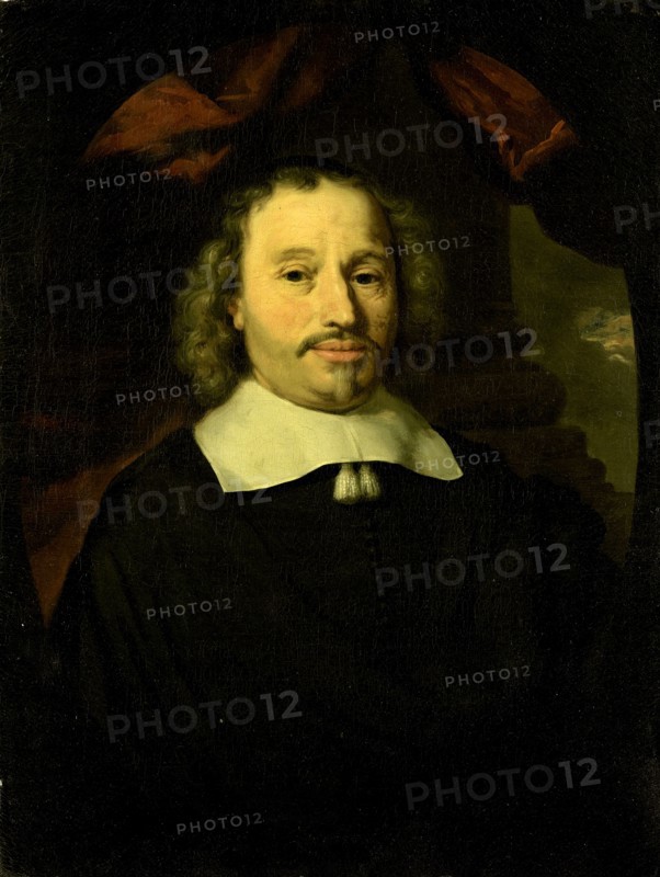 Portrait of Hendrick Wynands, Grocer in Amsterdam, The Netherlands, copy after Nicolaes Maes, 1654 - 1700