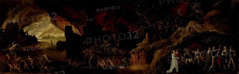 The Last Judgment and the Seven Deadly Sins, Jacob Isaacsz. van Swanenburg, 1600 - 1638