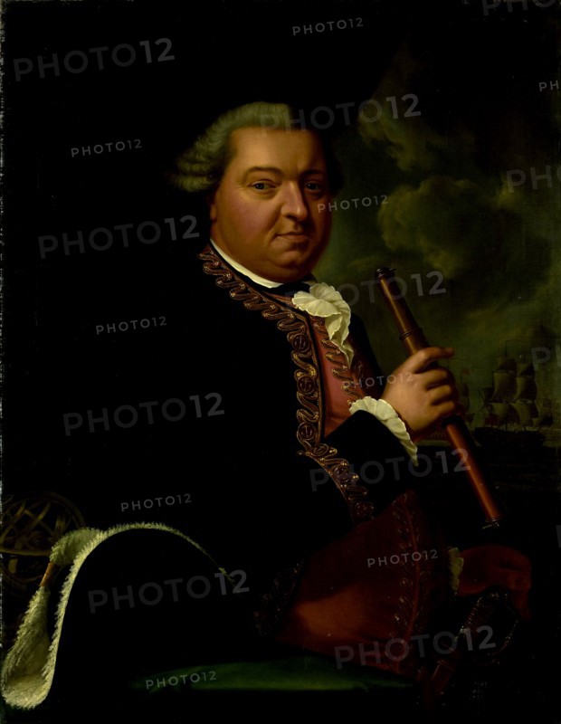 Portrait of Rear-Admiral Willem Crul, Cornelis van Cuylenburgh, II, 1770 - 1801