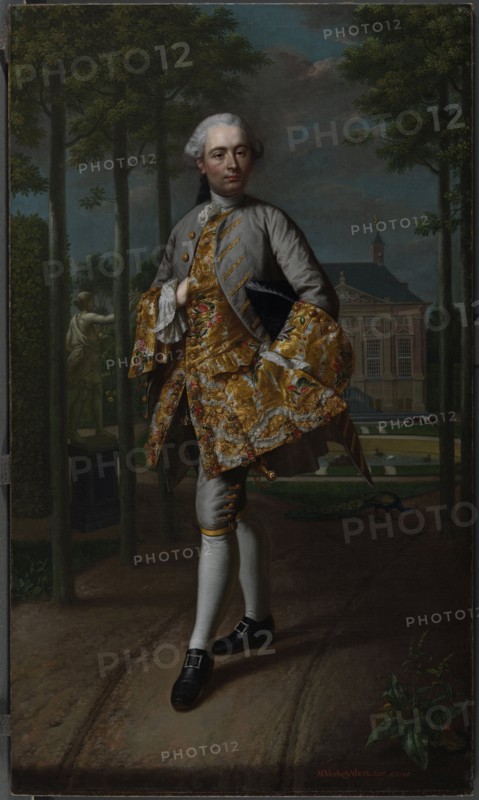 Portrait of Gerard Cornelis van Riebeeck, Mattheus Verheyden, c. 1755