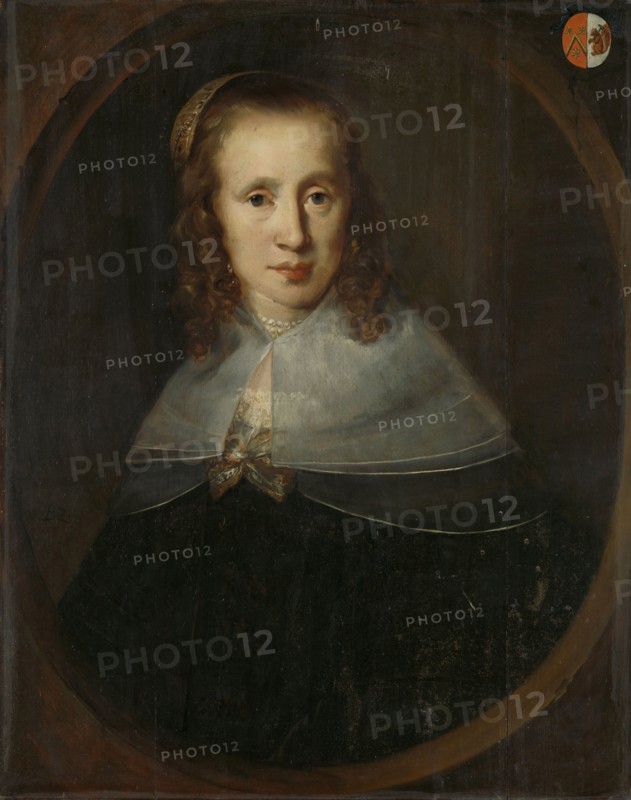 Portrait of Digna de Maets, Wife of FranÃ§ois Leydecker, Bernardus Swaerdecroon, 1640 - 1654