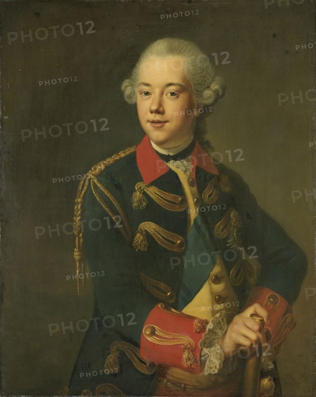 Portrait of William V, Prince of Orange-Nassau, Johann Georg Ziesenis, 1763 - 1776