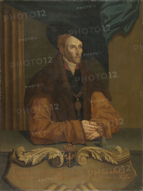 Edzard I, 1462-1528, graaf van Oost-Friesland, Anonymous, after c. 1525