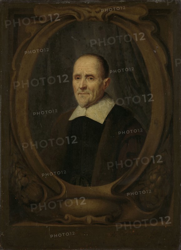 Portrait of Cornelis Fransz Eversdijck, Mathematician and Auditor of the Exchequer of Zealand, Willem Eversdijck, 1660 - 1666