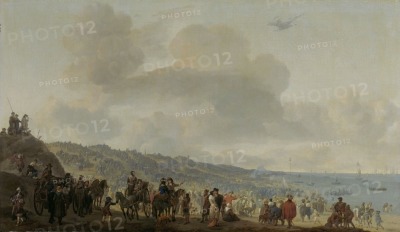 Embarkation of Charles II, King of England, at Scheveningen, 2 June 1660, Johannes Lingelbach, 1660 - 1674