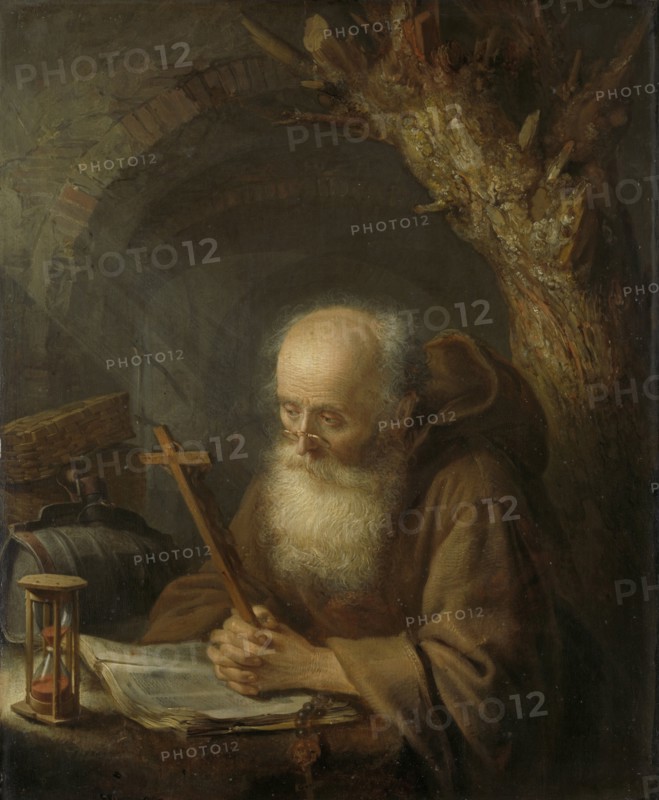 A Hermit, Gerard Dou, 1664