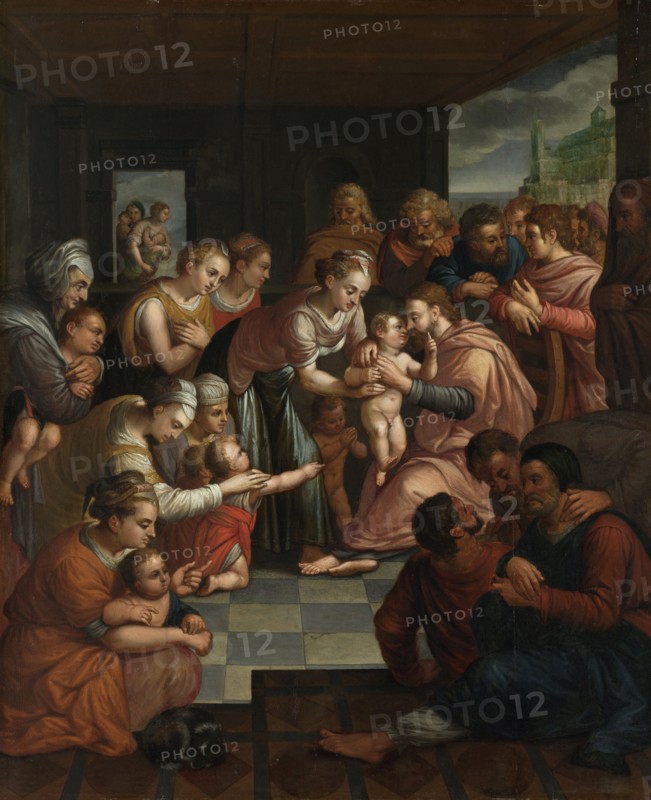 Christ Blessing the Children, Anonymous, c. 1570