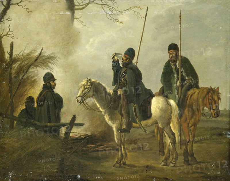 Cossack Outpost in 1813, Pieter Gerardus van Os, 1813 - 1815