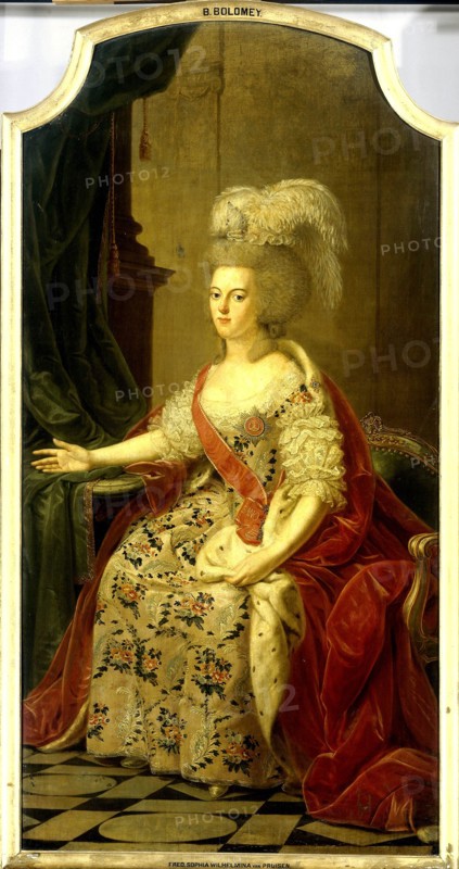 Wilhelmina of Prussia, Consort of Prince William V, Frederika Sophia Wilhelmina, Benjamin Samuel Bolomey, 1770