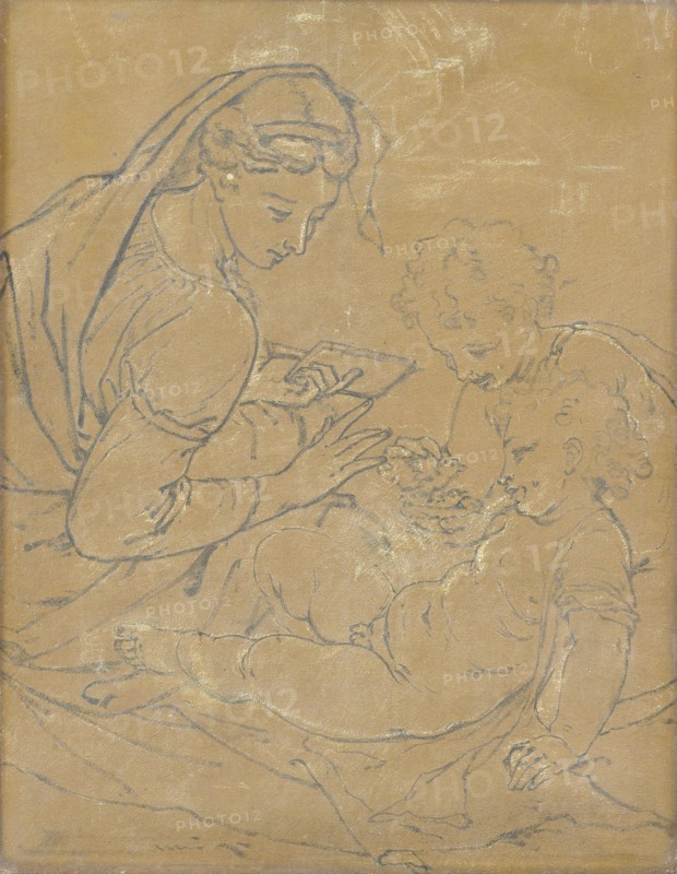 Virgin and Child with Saint John, Adriaen van der Werff, 1700 - 1722