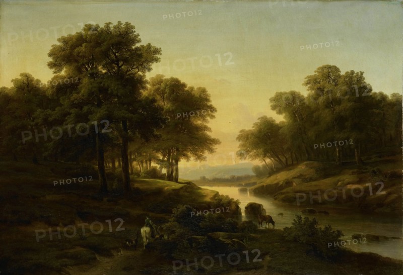 Landscape, Alexandre Calame, 1830 - 1845