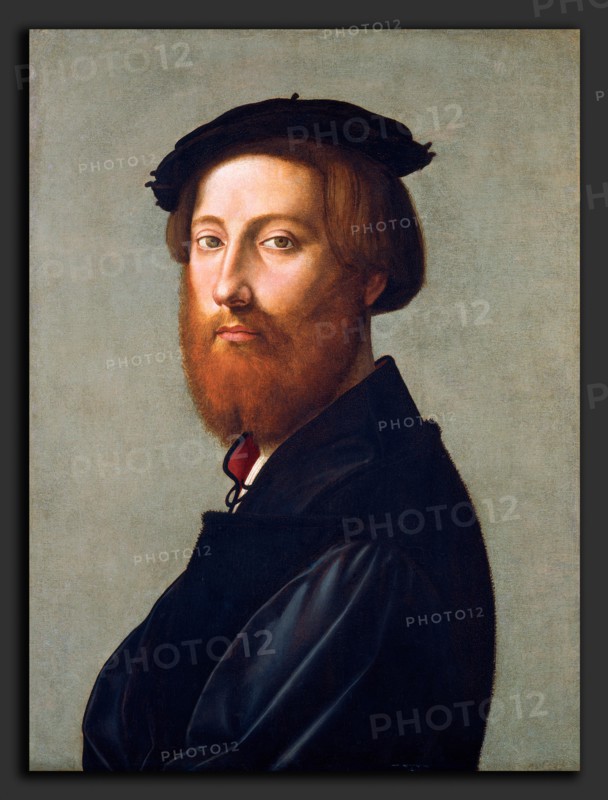 Giuliano Bugiardini, Leonardo de' Ginori, Italian, 1475 - 1554, c. 1528, oil on panel
