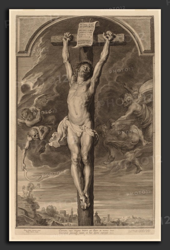 Paulus Pontius, after Sir Peter Paul Rubens (Flemish, 1603 - 1658), Christ on the Cross, 1631, engraving
