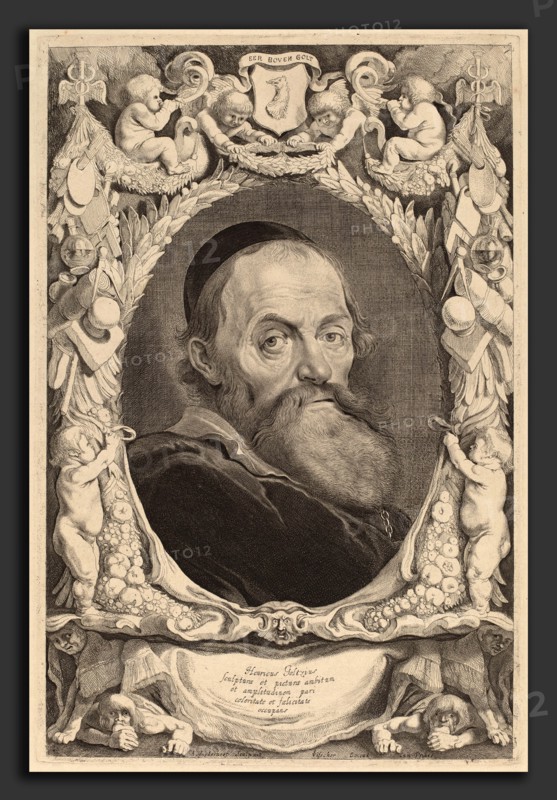 Jonas Suyderhoff (Dutch, c. 1613 - 1686), Hendrik Goltzius, etching and engraving