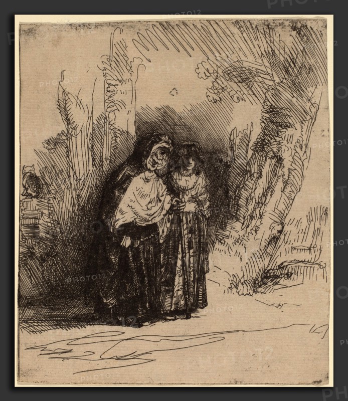 Rembrandt van Rijn (Dutch, 1606 - 1669), The Spanish Gypsy "Preciosa", c. 1642, etching