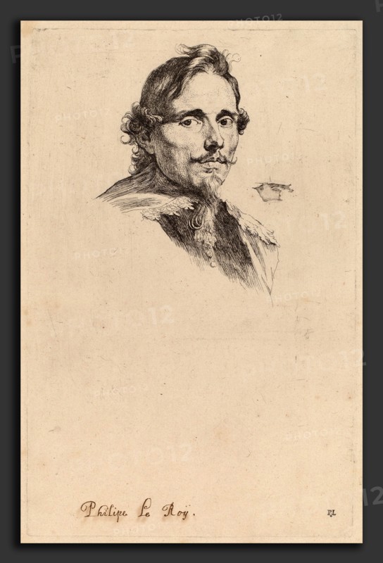 Sir Anthony van Dyck (Flemish, 1599 - 1641), Philippe le Roy, Lord of Ravels, probably 1626-1641, etching