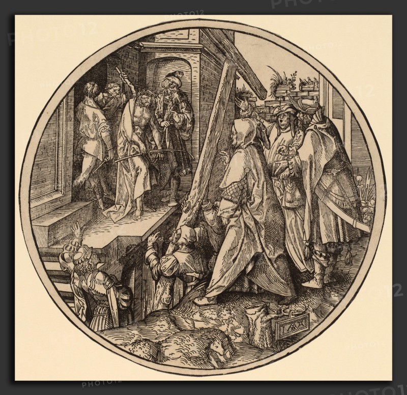 Jacob Cornelisz van Oostsanen (Netherlandish, 1470 or before - 1533), Ecce Homo, 1514, woodcut