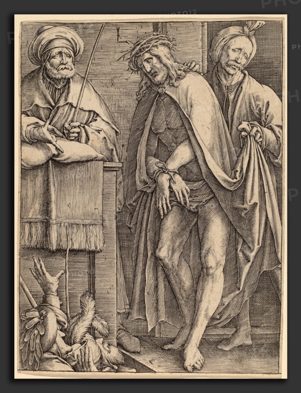 Lucas van Leyden (Netherlandish, 1489-1494 - 1533), Ecce Homo, c. 1513, engraving