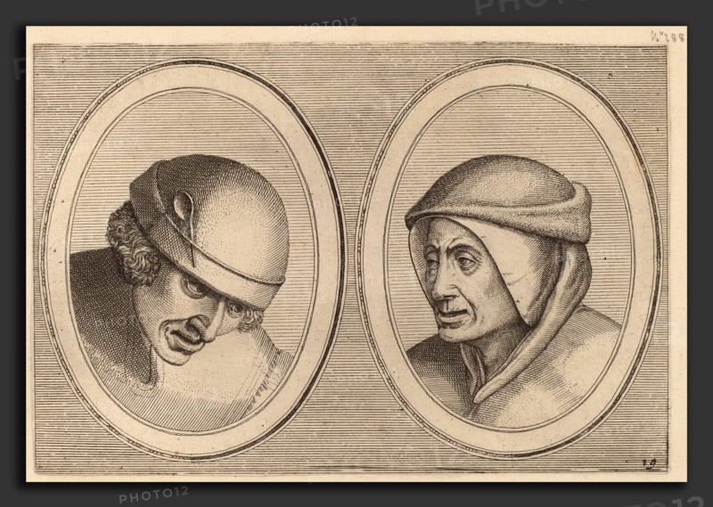 Johannes and Lucas van Doetechum after Pieter Bruegel the Elder (Dutch, died 1605), "Houte Klaes" and "Kommer-stoofs", c. 1564-1565, etching