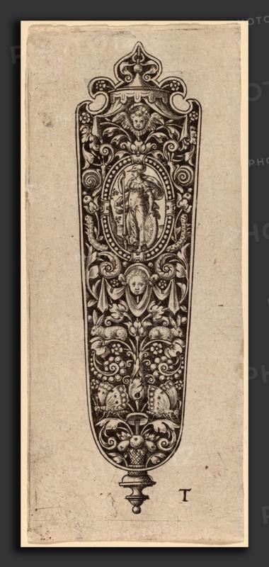Theodor de Bry (Flemish, 1528 - 1598), Ornament, engraving