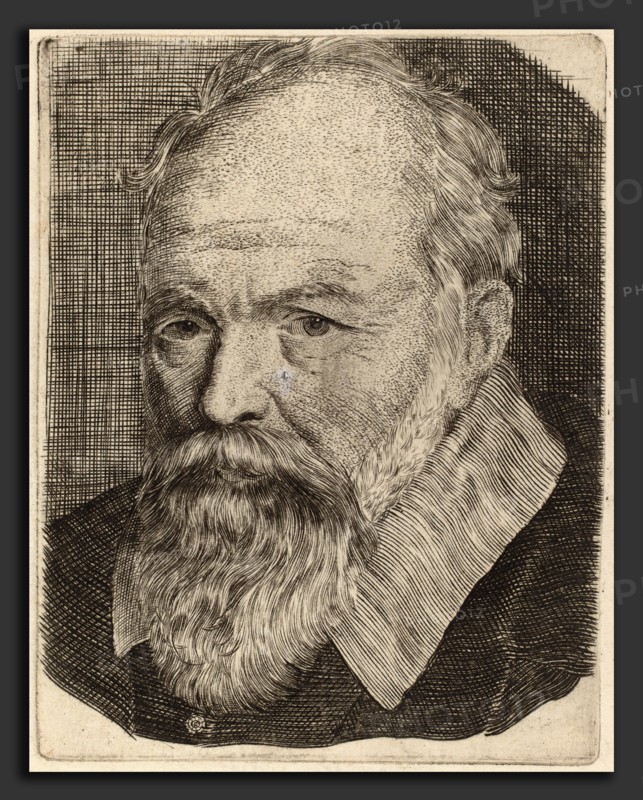 Stefano Della Bella (Italian, 1610 - 1664), Portrait of a Man, etching on laid paper [restrike]