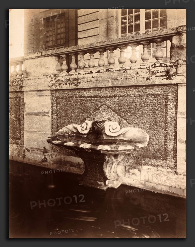 EugÃ¨ne Atget, Parc de Sceaux, French, 1857 - 1927, c. 1925, albumen print mounted on paper