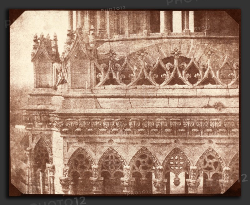 William Henry Fox Talbot (British, 1800 - 1877), Orléans Cathedral, June 1843, salted paper print from paper negative