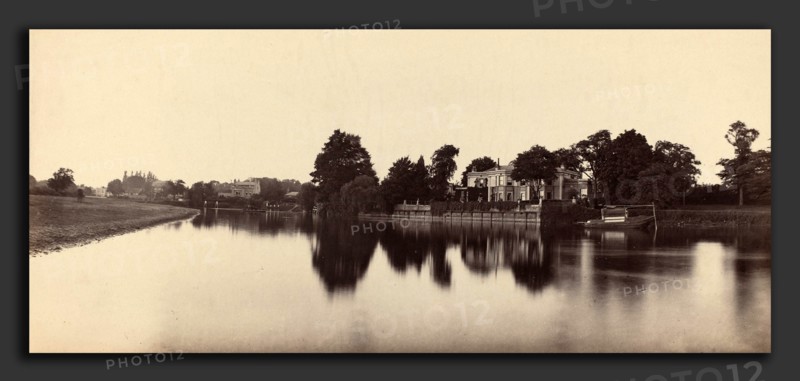 Victor Albert Prout (British, active 1850s - 1860s), Halliford, 1862, albumen print