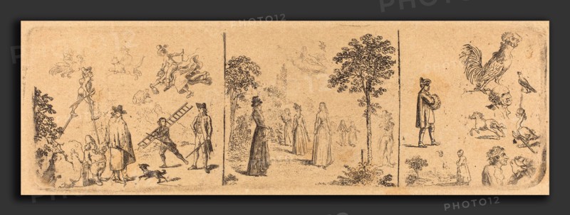 Daniel Nikolaus Chodowiecki (German, 1726 - 1801), Imaginations, 1800, etching