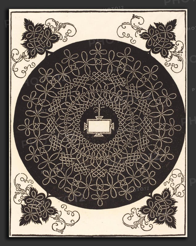 Albrecht DÃ¼rer (German, 1471 - 1528), The Second Knot (with an oblong tablet), probably 1506-1507, woodcut