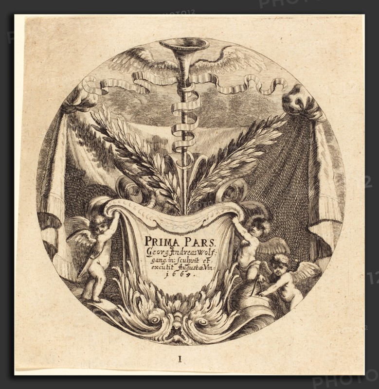 Georg Andreas Wolfgang, the Elder (German, 1631 - 1716), Title Page, 1665, etching on laid paper