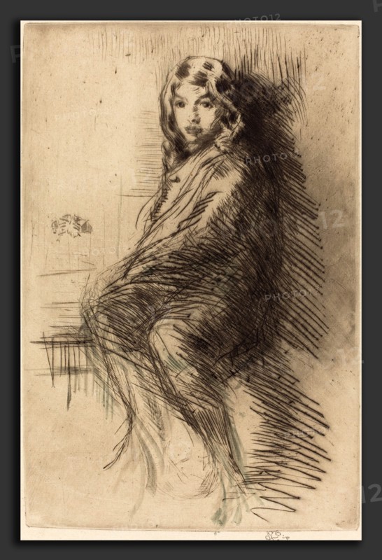James McNeill Whistler (American, 1834 - 1903), The Boy, c. 1873-1875, etching and drypoint