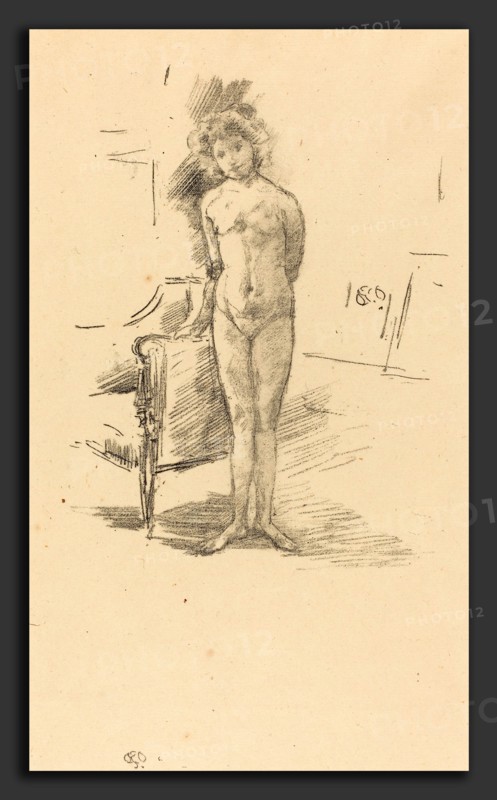 James McNeill Whistler (American, 1834 - 1903), Little London Model, 1896, lithograph