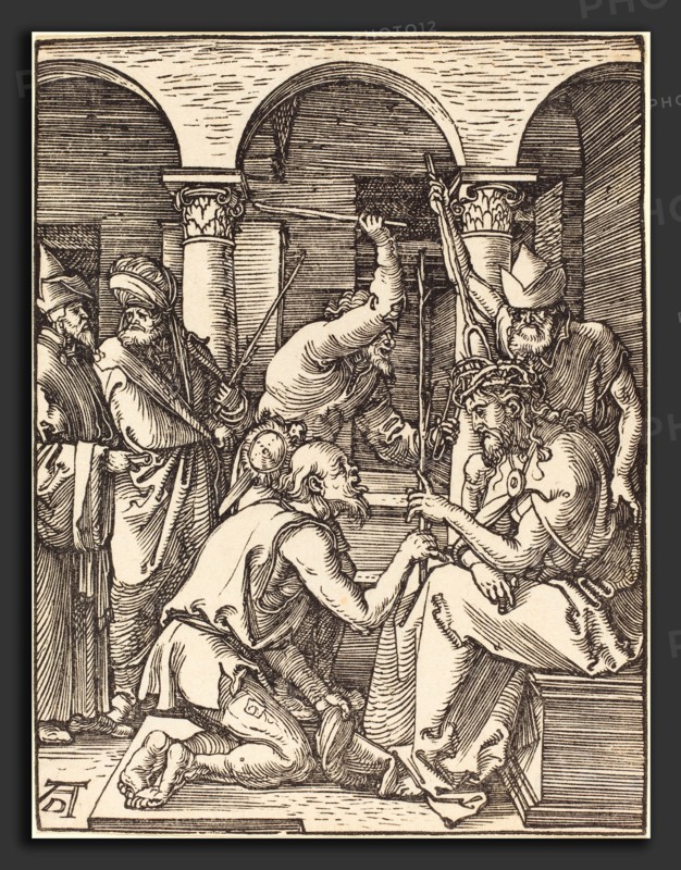 Albrecht DÃ¼rer (German, 1471 - 1528), Christ Crowned with Thorns, probably c. 1509-1510, woodcut