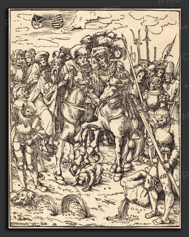 Lucas Cranach the Elder (German, 1472 - 1553), Saint Matthew, woodcut