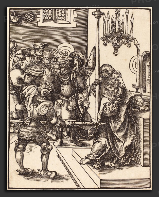 Lucas Cranach the Elder (German, 1472 - 1553), Saint Thomas, woodcut