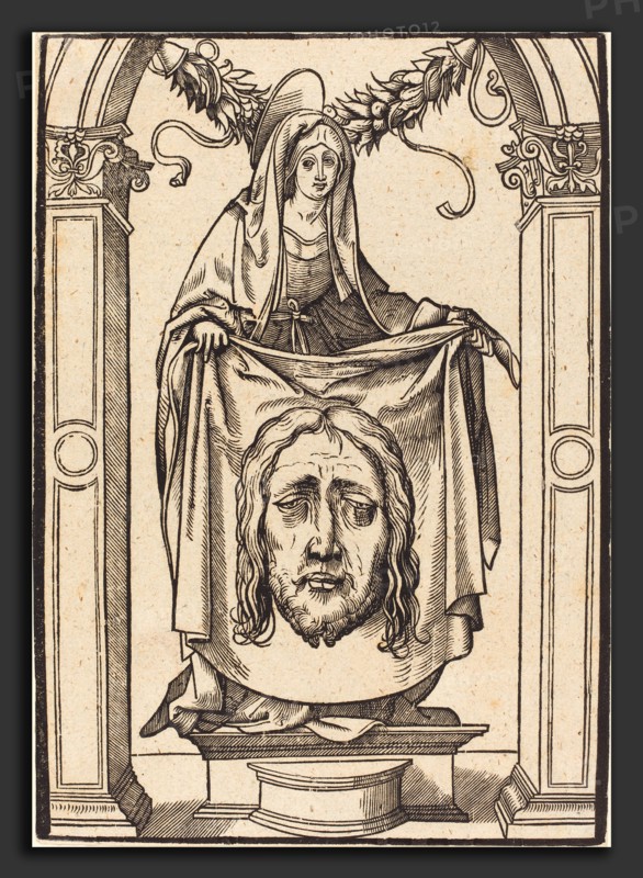 Hans Burgkmair I (German, 1473 - 1531), Veronica, probably 1511, woodcut