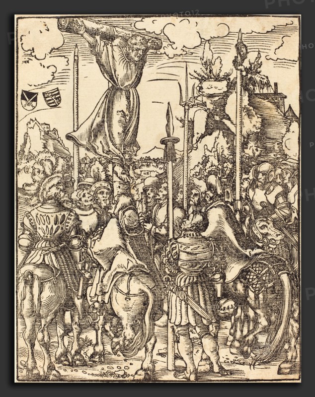 Lucas Cranach the Elder (German, 1472 - 1553), Saint Philip, woodcut