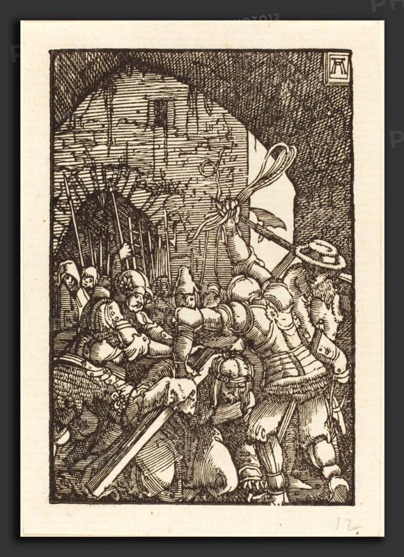 Albrecht Altdorfer (German, 1480 or before - 1538), Christ Bearing the Cross, c. 1513, woodcut