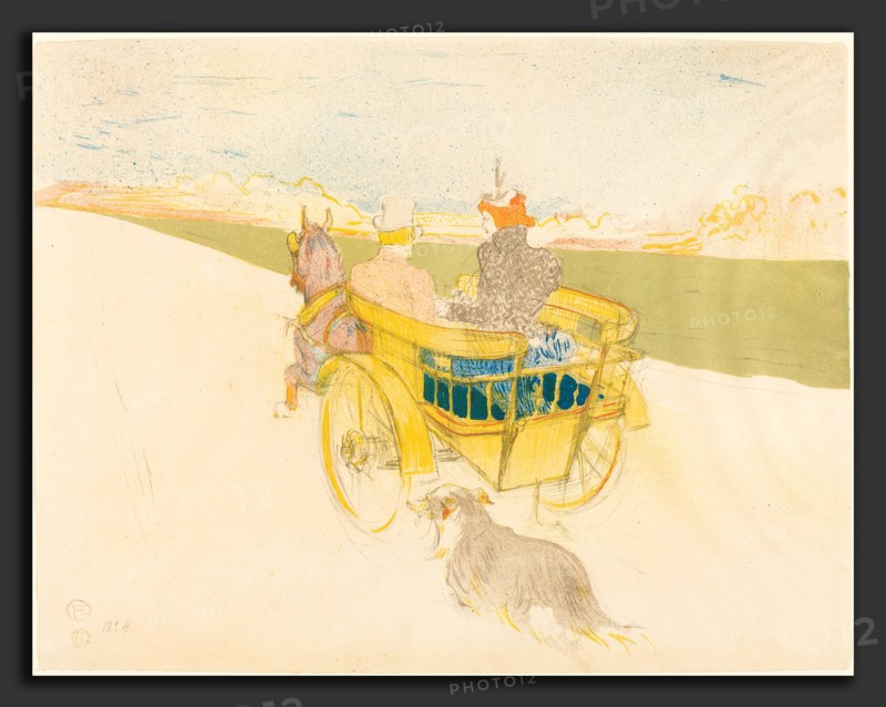 Henri de Toulouse-Lautrec (French, 1864 - 1901), Country Outing (Partie de campagne), 1897, color lithograph on wove paper