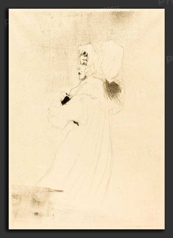 Henri de Toulouse-Lautrec (French, 1864 - 1901), Miss May Belfort, Large Plate (Miss May Belfort, grande planche), 1895, lithograph