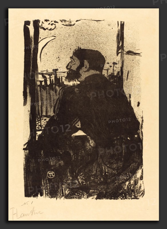Henri de Toulouse-Lautrec (French, 1864 - 1901), Sleepless Night (Nuit blanche), 1893, lithograph in black on Japan paper