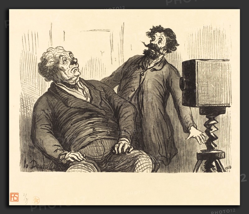 Charles Maurand after Honoré Daumier (French, active 1863-1881), Photographes et photographies, 1862, wood engraving