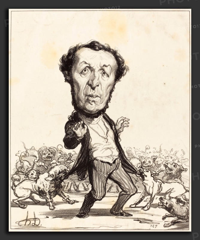 Honoré Daumier (French, 1808 - 1879), Ovide Remilly, 1850, lithograph