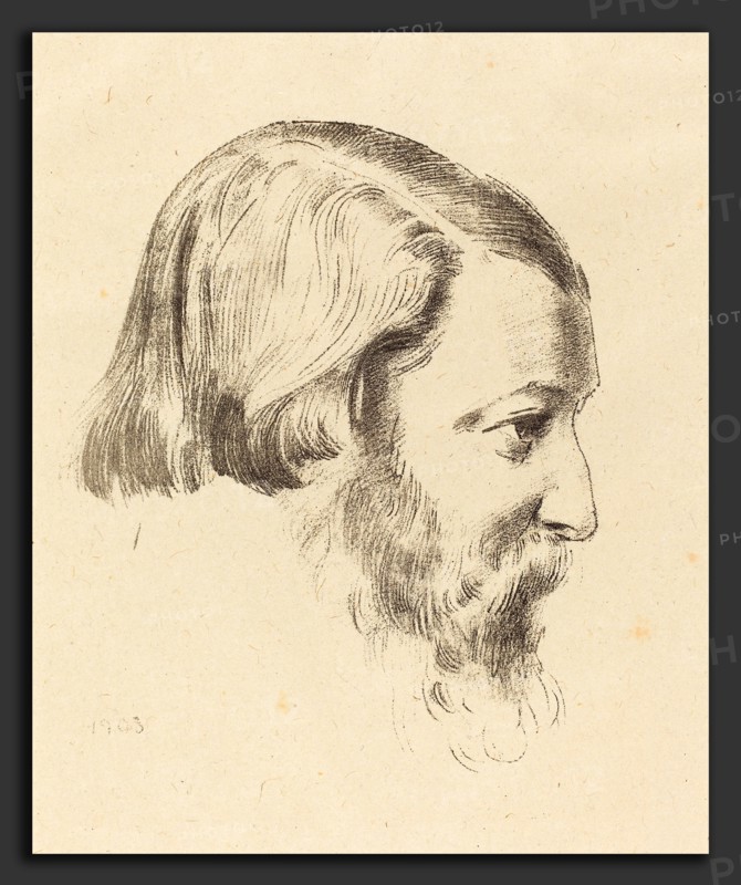 Odilon Redon, Paul Serusier, French, 1840 - 1916, 1903, lithograph