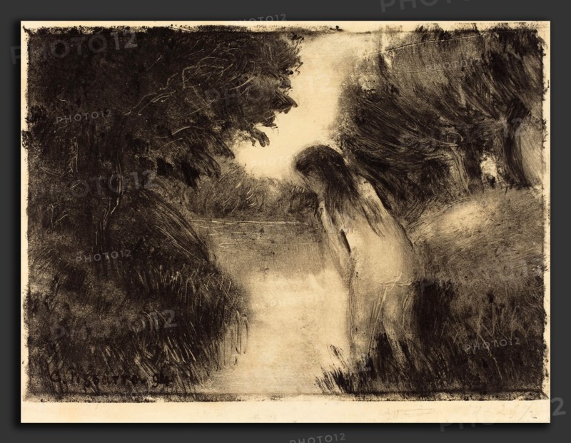 Pissarro, A Bather